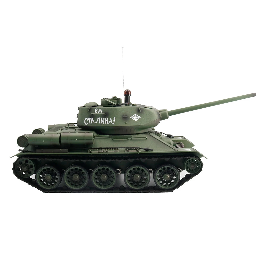 1/16 RC Tank Soviet T-34 Medium Tank 2.4G Remote Control Model Military Tank With Sound Smoke Shooting Effect - Upgraded Edition - Image 3