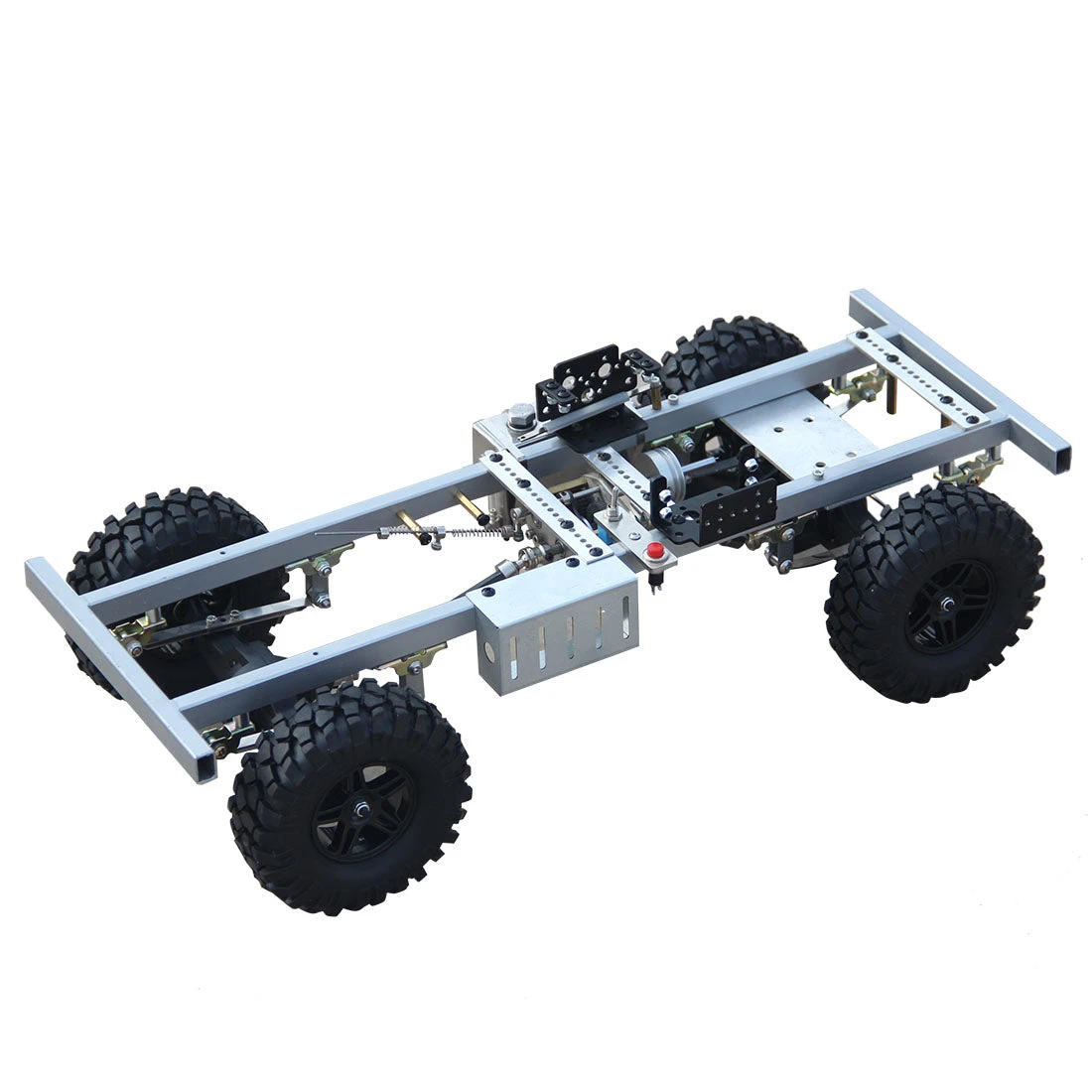 1: 10 Car Frame For TOYAN FS-L200 Inline 2-cylinder 4-Stroke Engine DIY Gas Power RC Car Model - Image 4