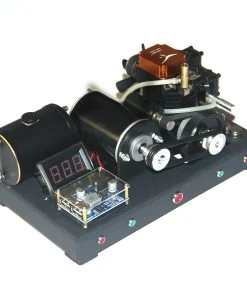 TOYAN Single Cylinder 4 Stroke Methanol Engine Modification 12V Electric Generator Model