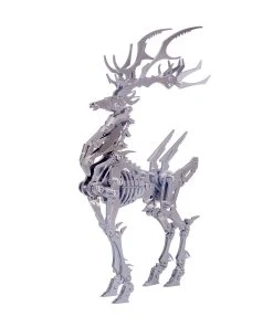 3D Puzzle Model Kit Mechanical Elk Metal Games DIY Assembly Jigsaw Crafts Creative Gift