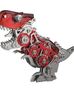 3D Metal Mechanical Dinosaur Model Kit DIY Tyrannosaurus Rex Assembly Model - 160PCS