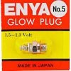 NO.5 Glow Plug 1.5-1.3V For NR200 Methanol Engine Model (Japan ENYA)