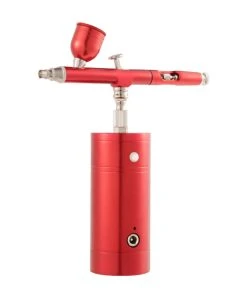 Electric Airbrush & Air Pump Set Painting Tools Kit Engine DIY Tool Set