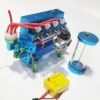 32cc Inline Four Cylinder Water Cooled Gasoline Engine For 1: 5 RC Model Car / Ship - Blue