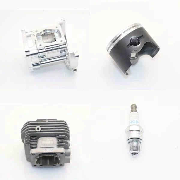 30°N 38cc 5HP 4-Bolt Motor Engine CNC Crankase Fit Losi 5iveT Rovan LT KM X2 Redcat - Image 8