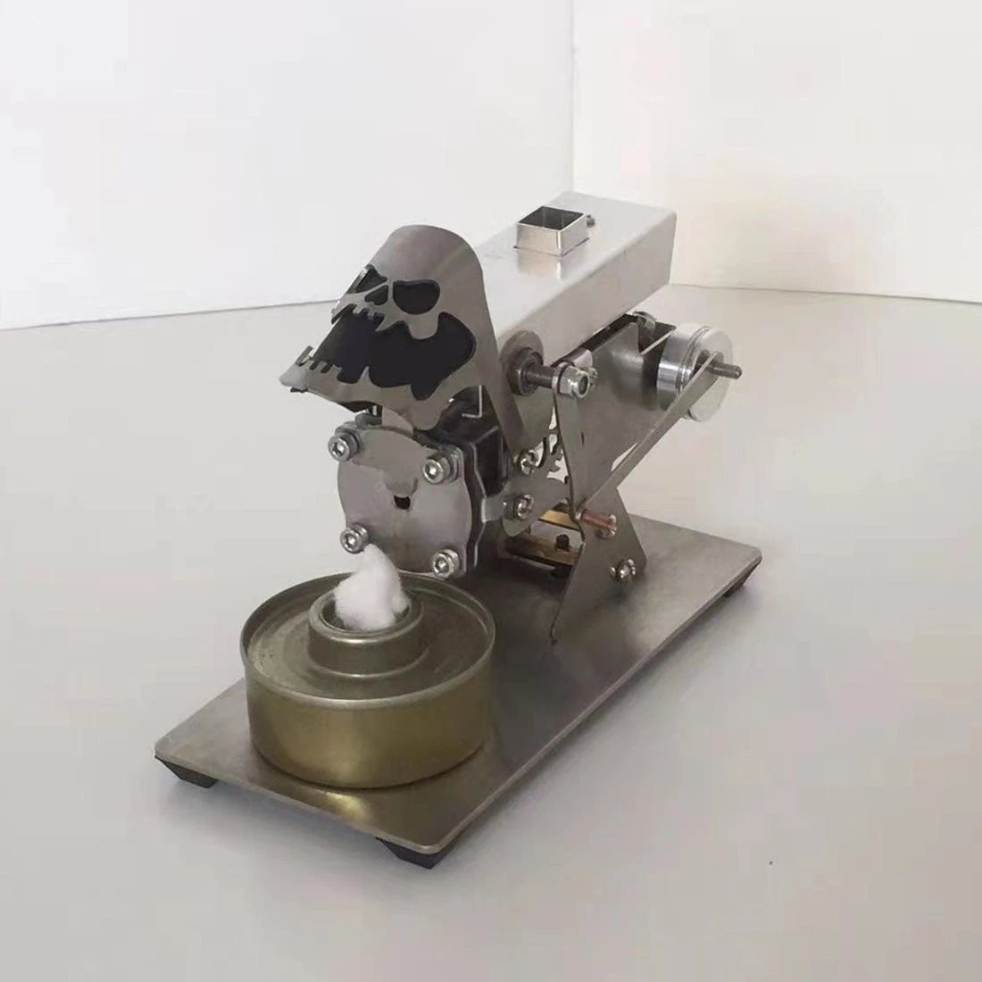 Vacuum Stirling Engine Model Flame Licker With Skeleton Windshield Science Experiment Teaching Collection - Image 6