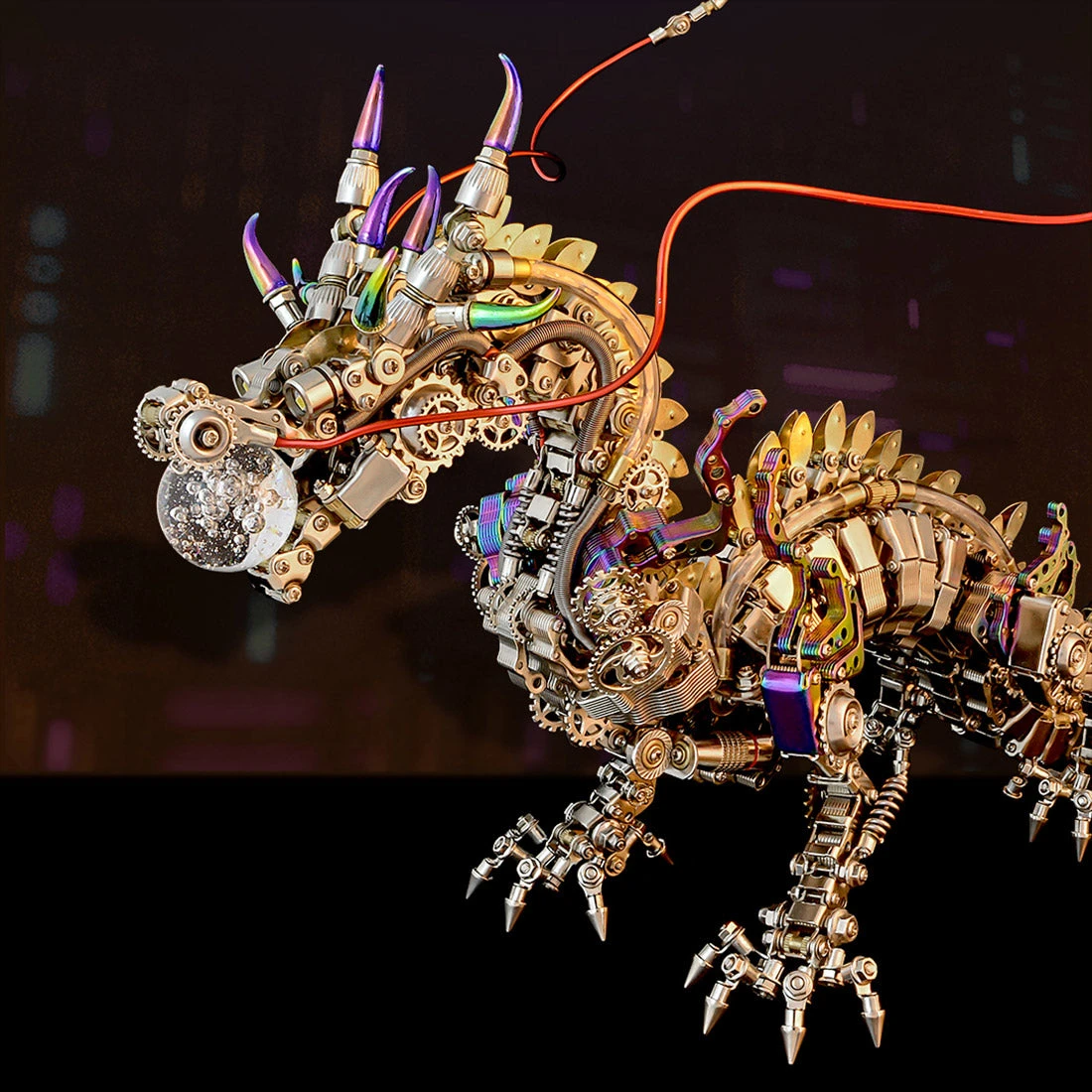 3D Metal Mechanical Dragon Crafts DIY Assembly Model Kit Art Device For Kids, Teens And Adults-2030+PCS - Image 8
