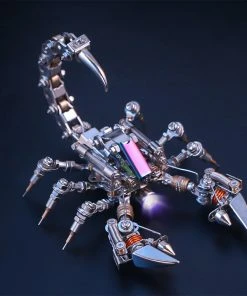 3D Metal Puzzle Steampunk Metal Androctonus Crassicauda Model DIY Toy Kits- 200PCS+