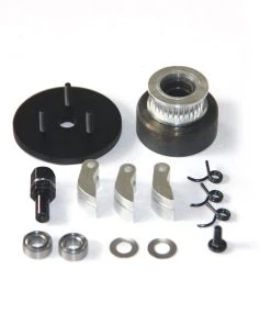 Single Synchronous Pulley Clutch Assembly RC Model Ship Upgrade Parts For TOYAN FS-L400 Inline Four-cylinder 4-stroke Water-cooled Nitro Engine Model