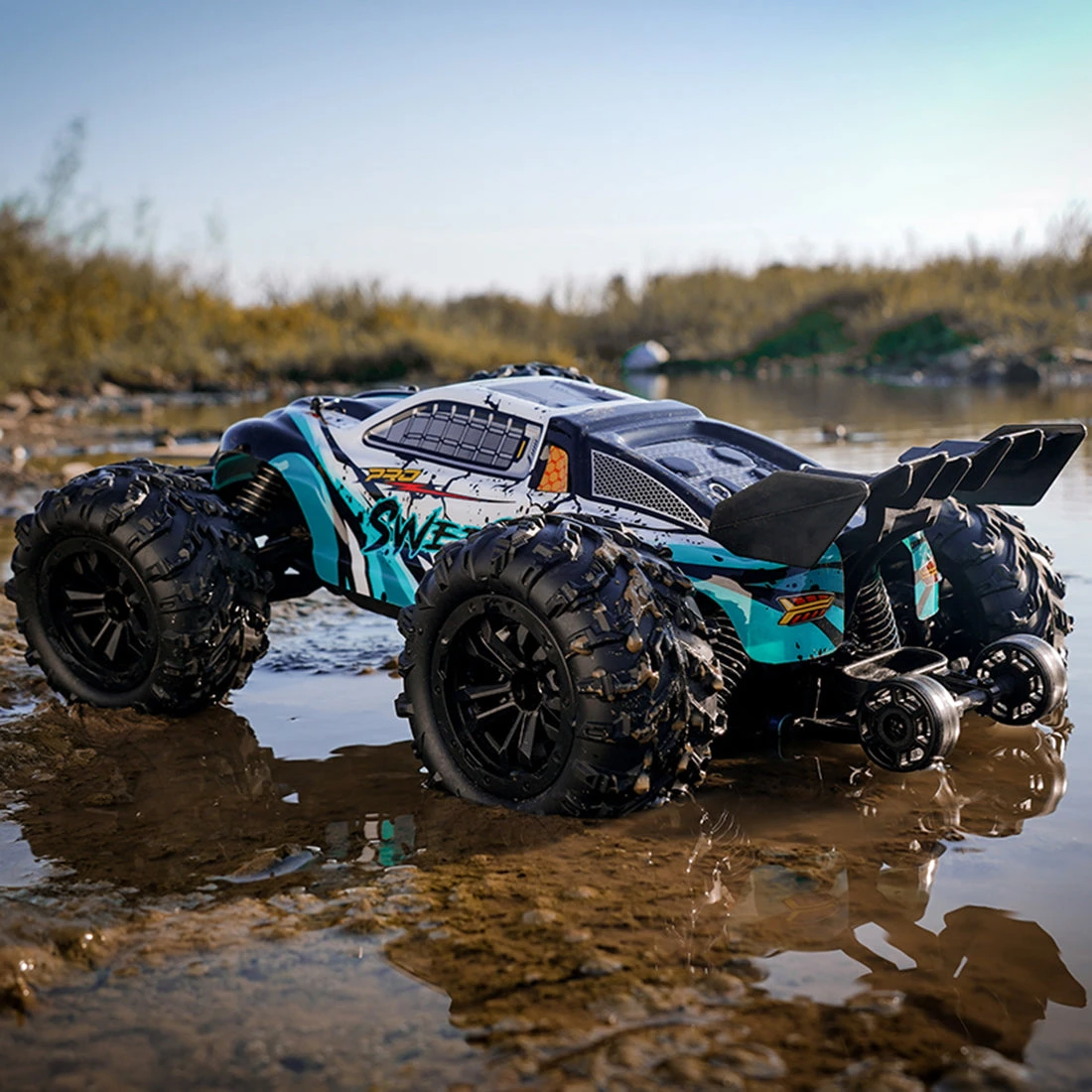 SUCHIYU 1/16 4WD 70+KM/H 2.4G RC Electric Brushless All-terrain Off-road Monster Truck Vehicle Toys Gifts - Image 15