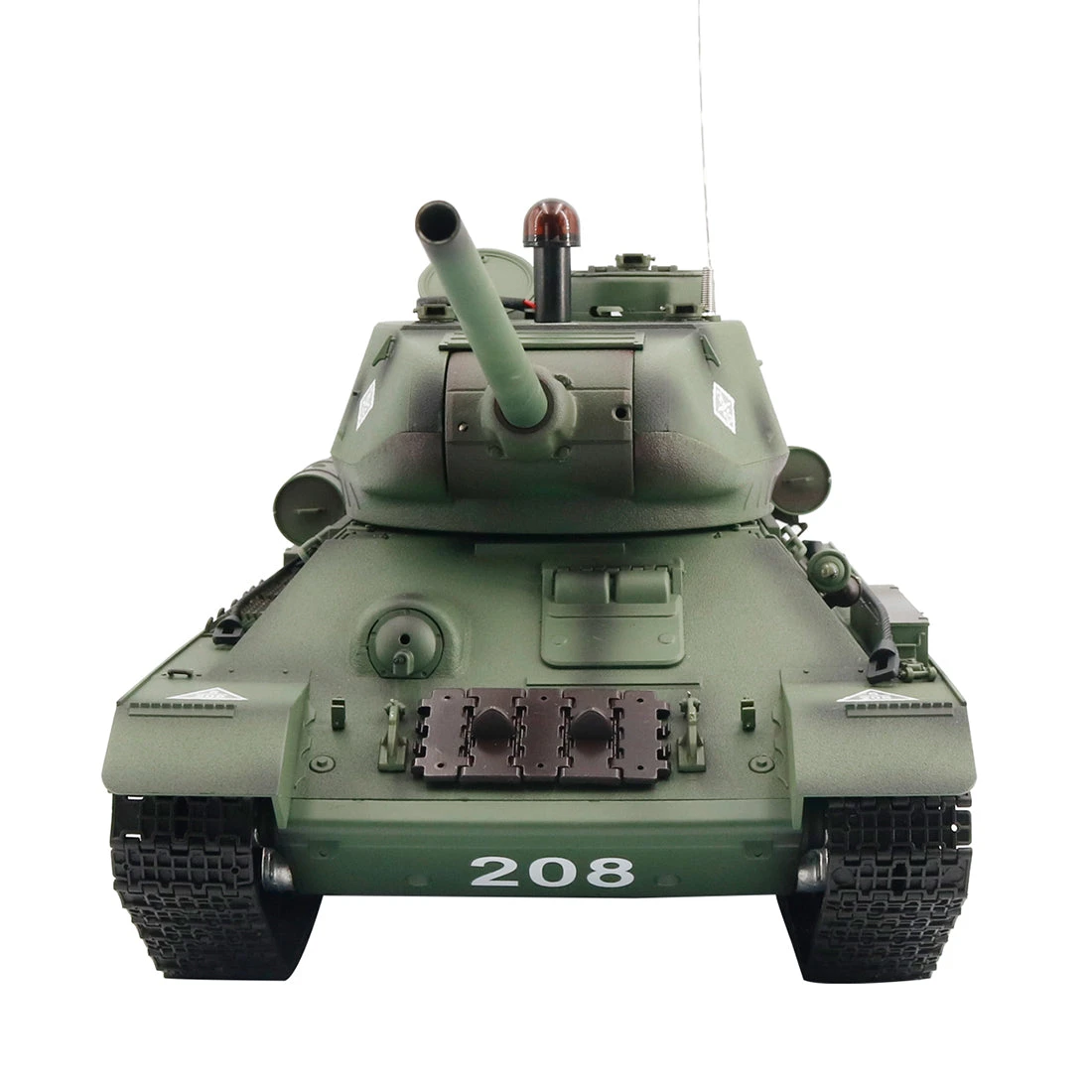 1/16 RC Tank Soviet T-34 Medium Tank 2.4G Remote Control Model Military Tank With Sound Smoke Shooting Effect - Upgraded Edition - Image 6
