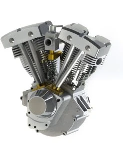 CISON FG-VT157 15.7cc Mini OHV V-twin V2 Shovelhead Engine 4-Stroke Air-cooled Gasoline Engine Motorcycle RC Engine Model