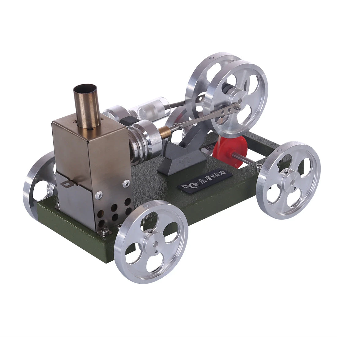 ENGINEDIY Stirling Engine Car Model Set Engine DIY Assembly Kit Physical Experiment Toy - Image 5