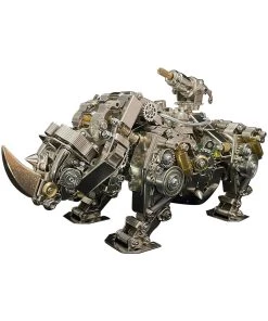 3D DIY Steampunk Mechanical Siege Rhino Set Assembly Craft 700PCS+
