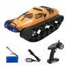 1/12 2.4G RC Crawler Tank Electric 4-wheel Drive All-terrain Off-road High-speed Drift Simulation Tank
