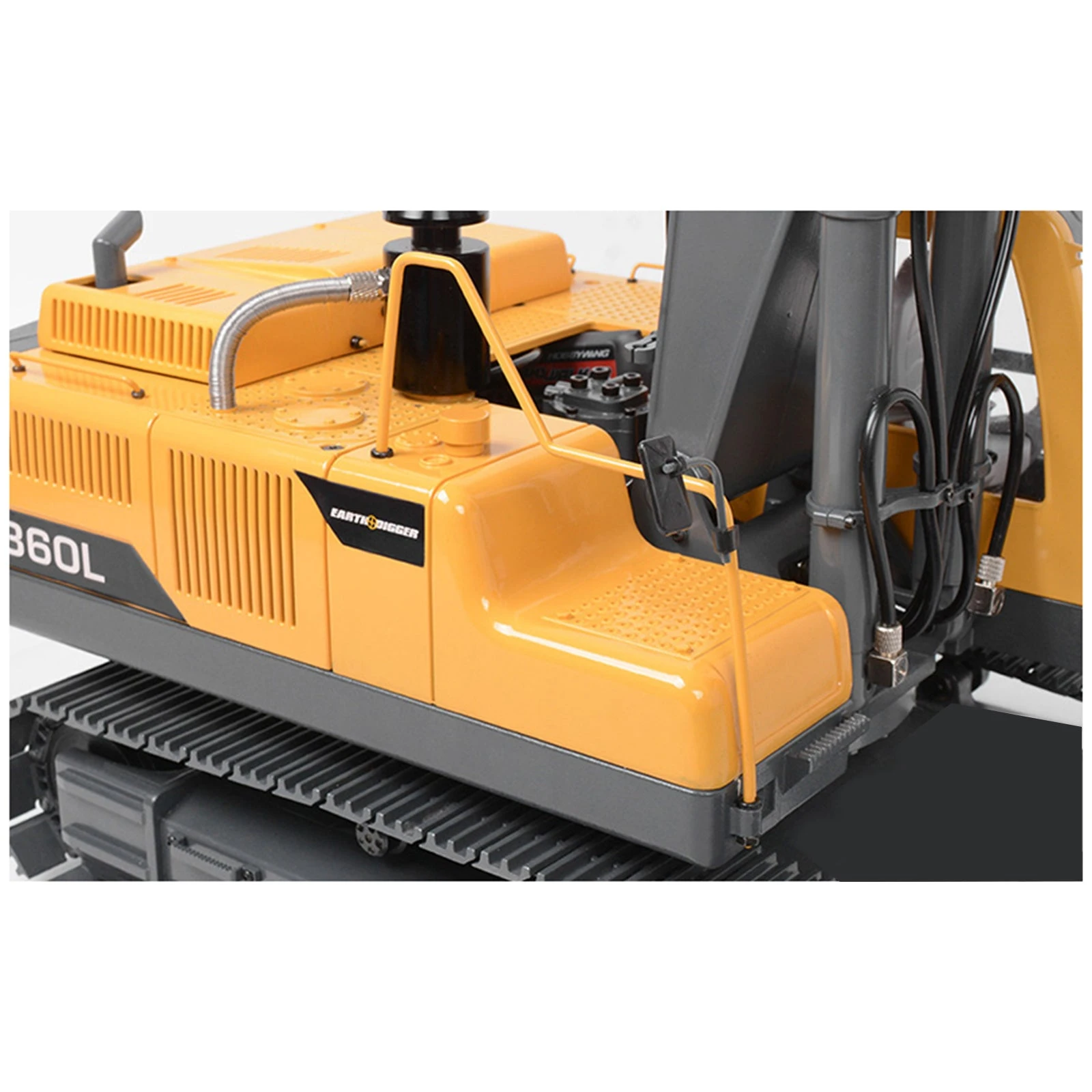 JDMODEL JDM-106 1/14 V2 Electric RC Hydraulic Heavy Excavator Navvy Radio Engineering Control Construction Vehicle Model - Image 5