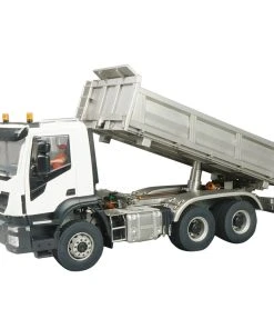 SCALECLUB 1/14 6×6 Simulation Full Metal Hydraulic 3-way RC Dump Truck Construction Mechanical Vehicle Model Toys
