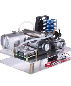 VX 18 Single Cylinder 2 Stroke Air-cooled Methanol Engine Generator Set 12V - One Key Electric Start