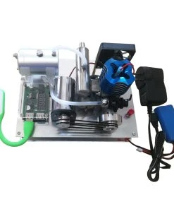 VX 18 Single Cylinder 2-stroke Air-cooled Assembled Gasoline Engine Generator Model With Voltage Digital Display And Dual USB Charging Module (One-key Electric Star)