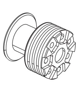 Fan Body Engine Parts For TOYAN Engine #59