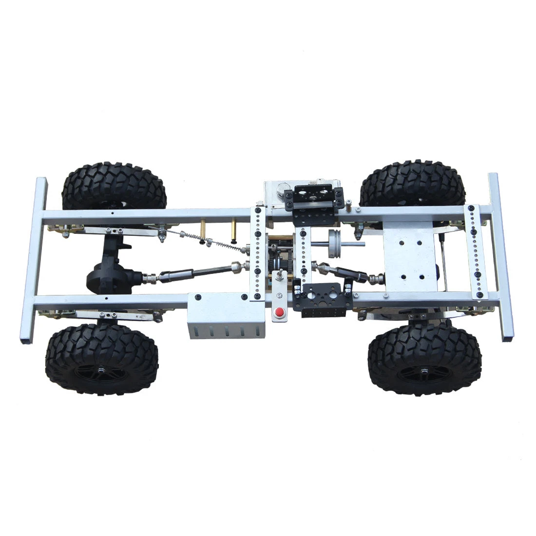 1: 10 Car Frame For TOYAN FS-L200 Inline 2-cylinder 4-Stroke Engine DIY Gas Power RC Car Model - Image 2