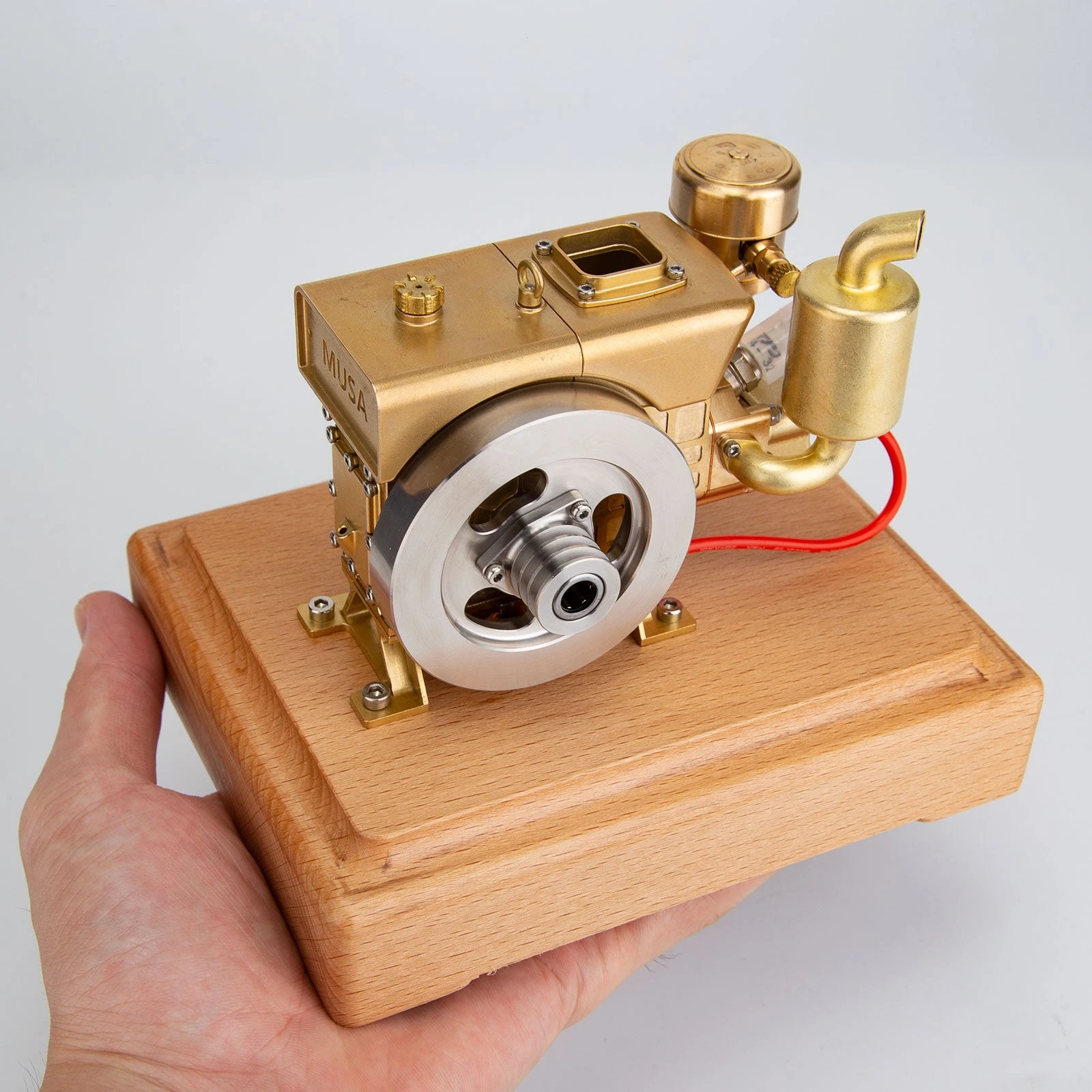 RETROL MUSA 1/8 2.2cc Mini Evaporative Water-cooled Single-cylinder Four-stroke Gasoline Engine Internal Combustion Engine Model - Speed Up To 12000rpm - Image 15