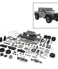 Capo CUB1 1/18 4WD Electric RC Off-road Vehicle Crawler Pickup Truck Model Assembly DIY Kit With Differential Lock And High Low Gears