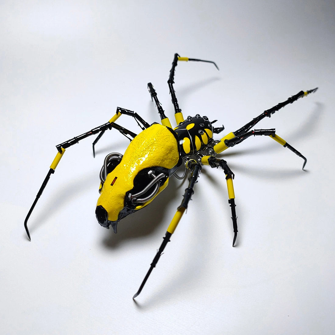 3D Metal Puzzle Steampunk Mechanical Nephila Clavata Finished (Not Assembly) Product Model Toy Kits - Image 5