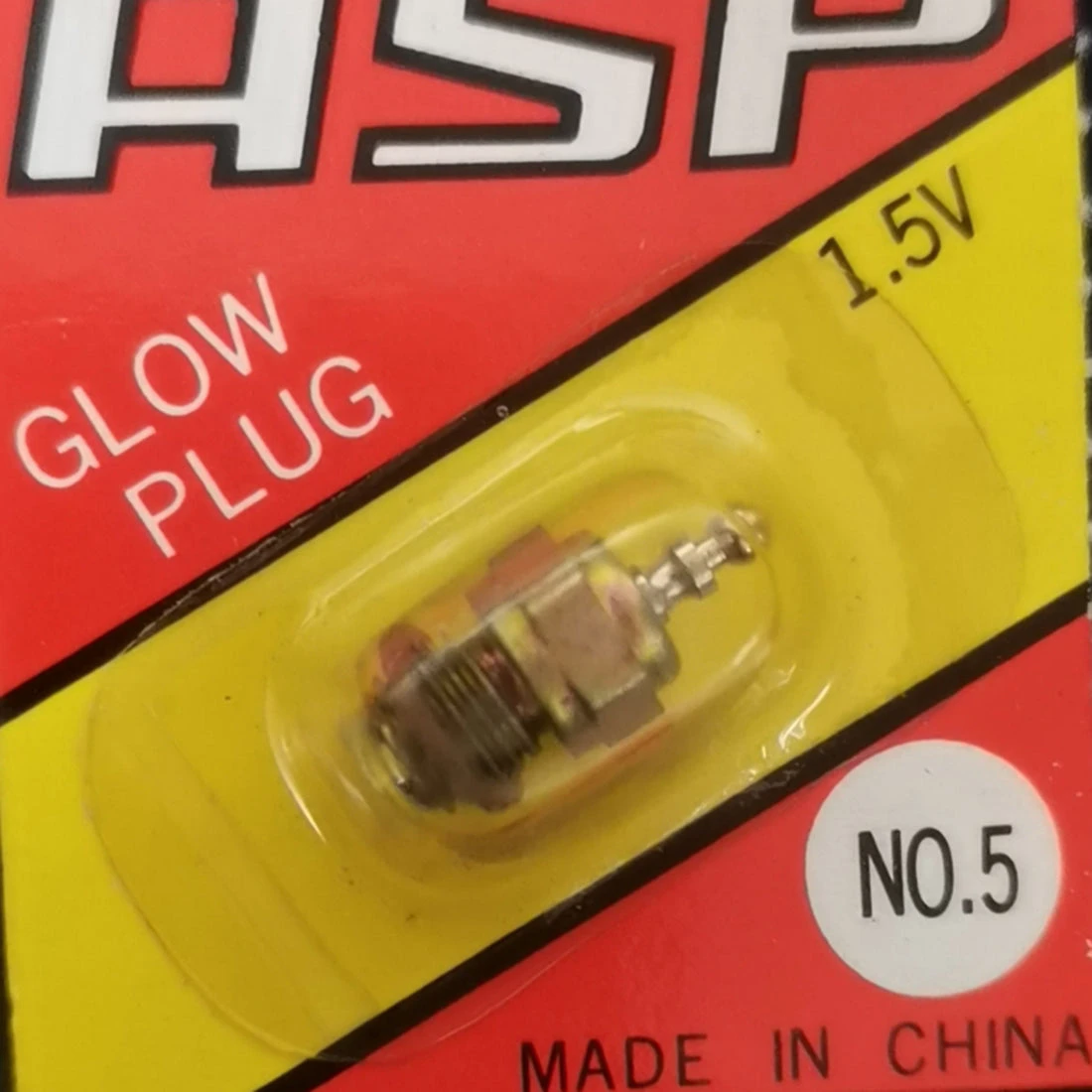 NO.5 Glow Plug 1.5V For NR200 Methanol Engine Model (China ASP)