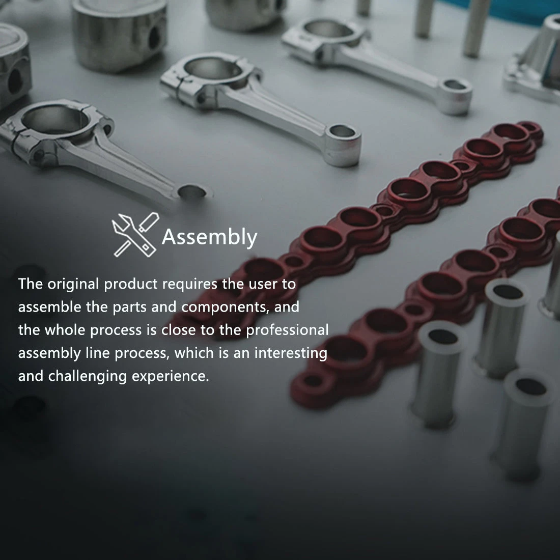 Teching Engine Assembly Kit Full Metal 4 Cylinder Car Engine Building Kit Gift STEM Education Collection - Enginediy - Image 17