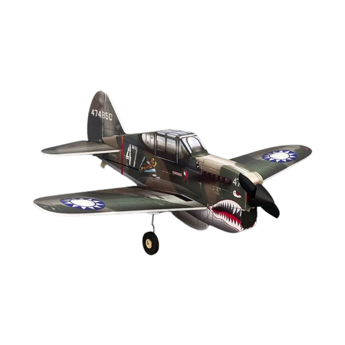 MinimumRC P-40 Warplane, 2.4G RC, 4CH, Fixed-Wing Airplane Model, Art-tech Toy - Image 7
