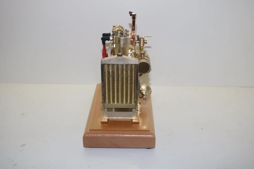 H74 5CC 2-cylinder 4 Stroke Water Cooled Gasoline Engine ICE Model Internal Combustion Engine - Image 14