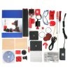 4 In 1 Micro Machine Tool DIY Assembly Kit (100PCS+) - Wire Saw Wood Lathe Sand Mill Handheld Machine Tool Model Kit
