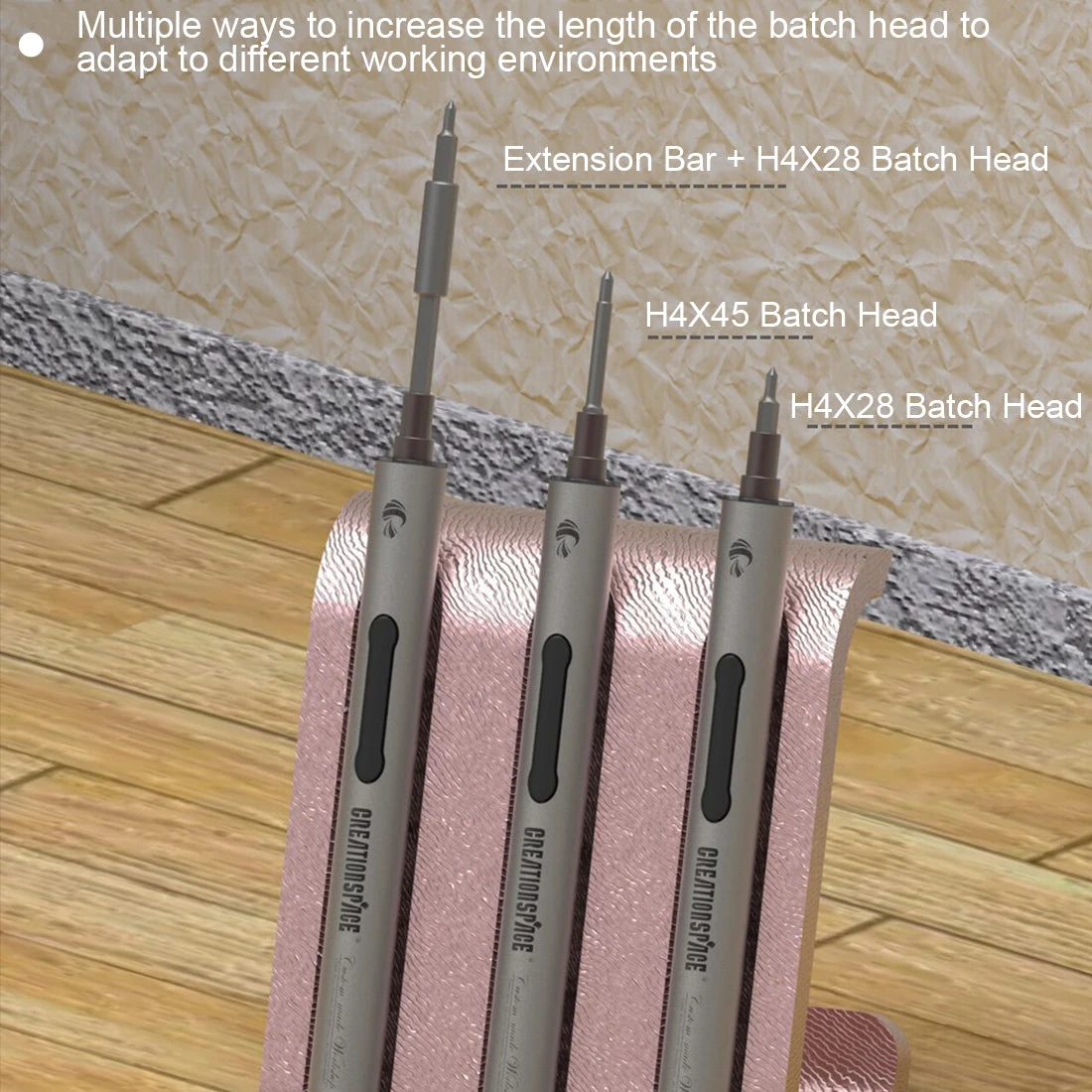 Mini Precision Electric Screwdriver DIY Tools Set With LED Light For Models & Electronics - Image 11