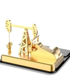 Solar Kowtow Machine Model Car Decoration Pumping Unit Model Ornament