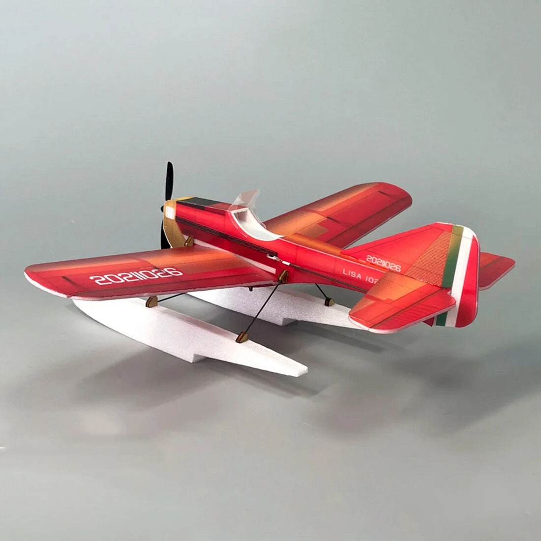 MinimumRC Lisa Floatplane 2.4G RC 4CH Fixed-Wing Airplane Model Hydroaeroplane Toy - Image 3
