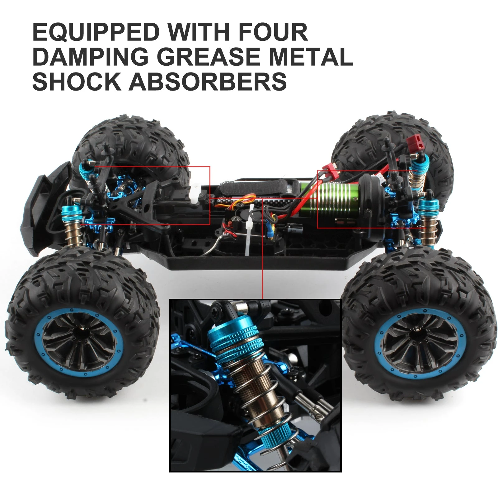 1:10 RC Car 2.4G 4WD Brushless 80KM/H High-speed Electric Off-road Racing Toy - Image 8