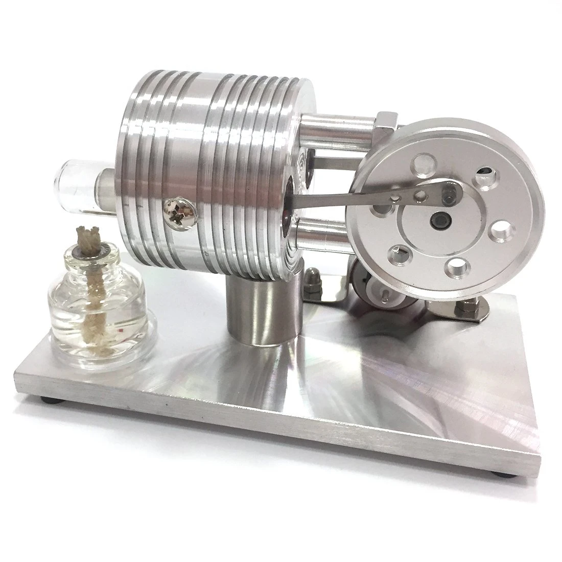 Stirling Engine With Generator External Combustion Engine Model Toy - Image 4