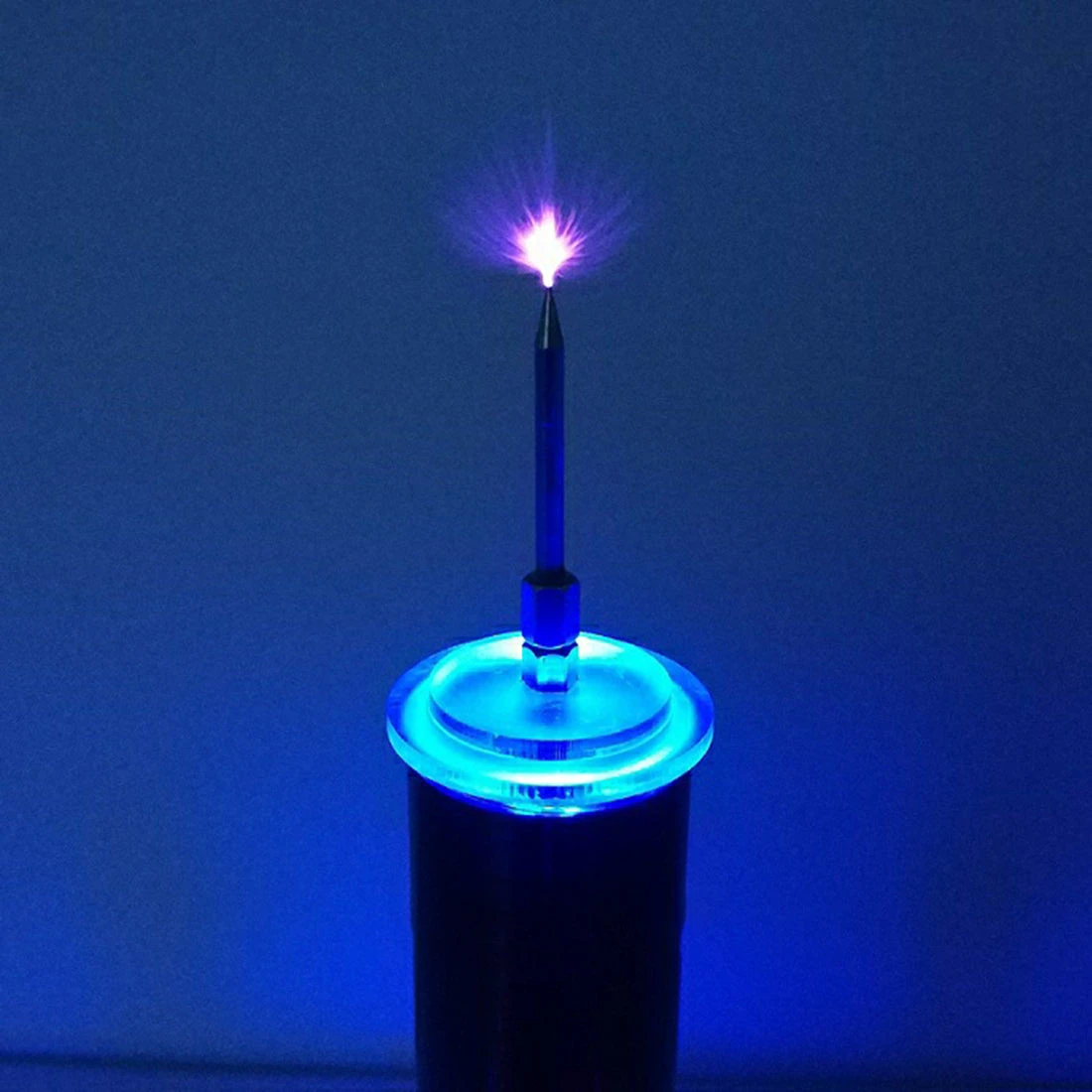 Bluetooth Tesla Music Coil Plasma Speaker Singing Loudspeaker With AC100-240V Adapter Experimenting Device Teaching Tool Desktop Toy - Image 8