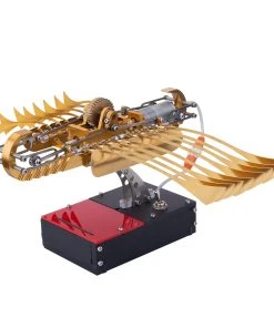 SeaArk Boat Model Kit That Works - Metal Ship Model Kit That Runs - Gear Drive Mechanical Model Boat Kit