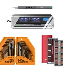 Engine Tools 3 Sets Precision Magnetic Screwdriver Electric Screwdriver Hexagonal Wrench DIY Tools Sets