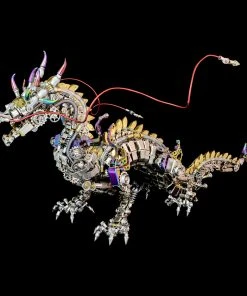 3D Metal Mechanical Dragon Crafts DIY Assembly Model Kit Art Device For Kids, Teens And Adults-2030+PCS