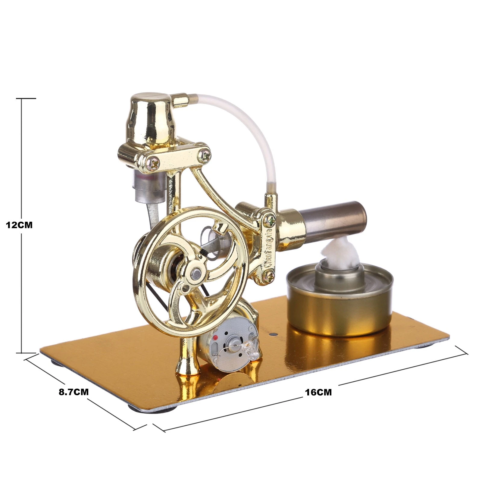 Stirling Engine Kit Single Cylinder Balance Stirling Engine Model Science Experiment Set - Image 5