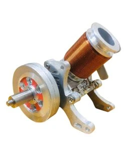 Single-cylinder Electromagnetic Engine Model | 6-12V 2A All-metal Engine Model