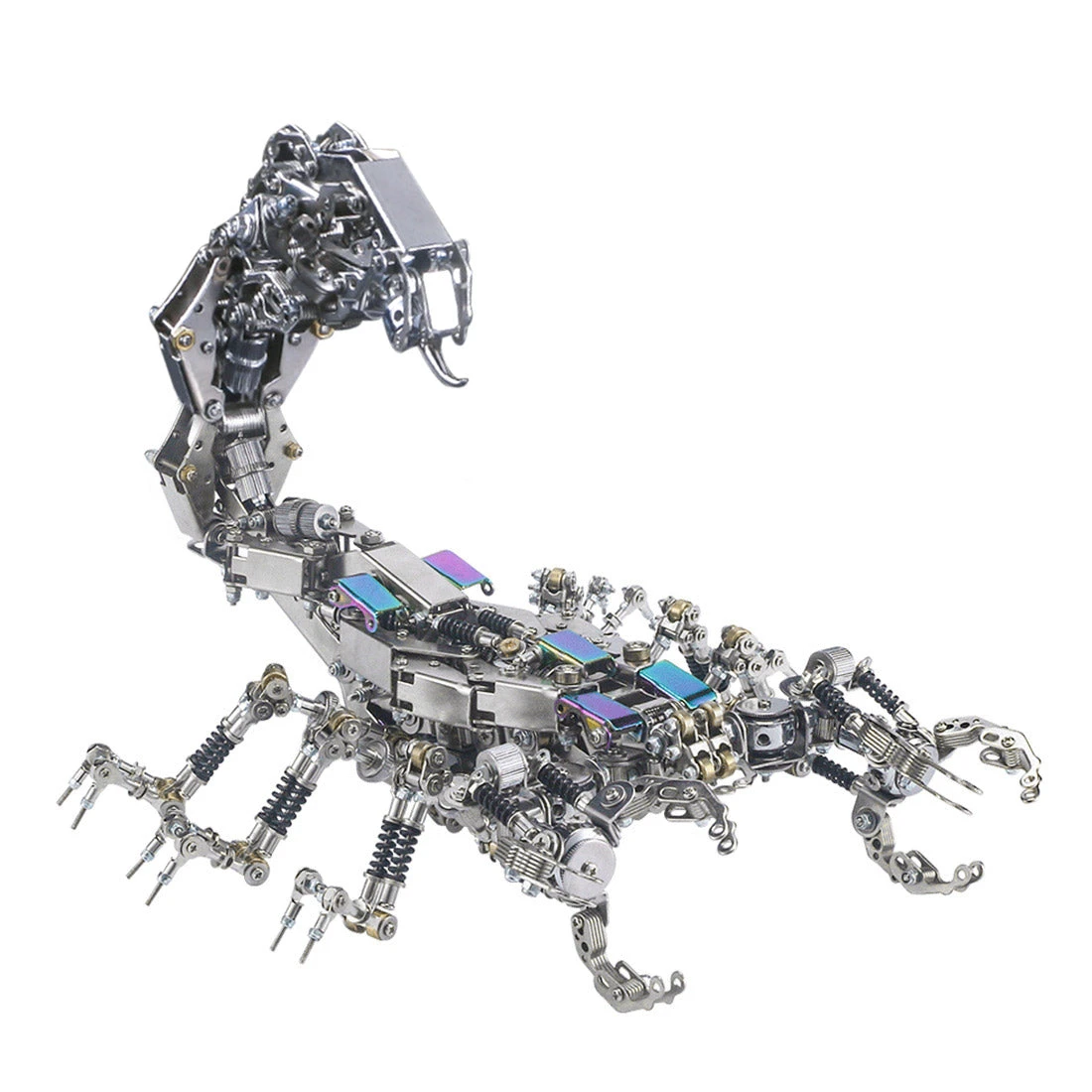 3D Metal Puzzle DIY Mechanical Scorpion Kit Assembly Metal Smasher Model Toy-1636PCS - Image 11