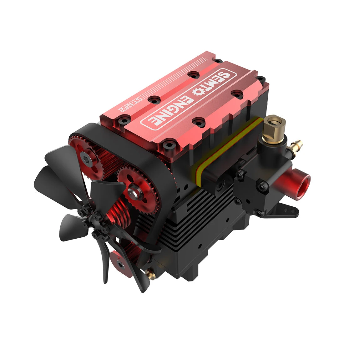 TOYAN Engine 4 Stroke RC Nitro Engine Model Kit - Build Your Engine That Works - Image 2