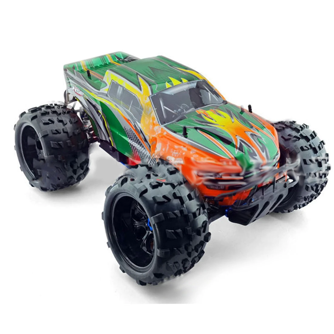 HSP 94972 1/8 RC Car 2.4G 4WD 70KM/H High-speed Nitro Powered Off-road Monster Truck Model Toys (RTR Version/Random Color) - Image 3