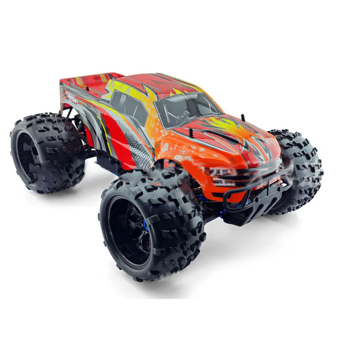 HSP 94972 1/8 RC Car 2.4G 4WD 70KM/H High-speed Nitro Powered Off-road Monster Truck Model Toys (RTR Version/Random Color) - Image 4