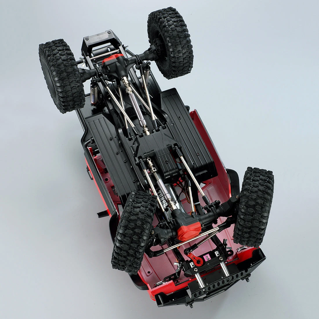 AXX4 1/10 RC Car 2.4G 4WD Brushed RC Electric Off-road Crawler Model For Adults (Car Frame Version) - Image 5