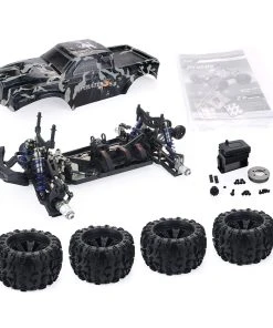 ZD Racing MT8 Pirates3 1/8 4WD 90km/h DIY Monster Truck Car Frame Kit - KIT Version